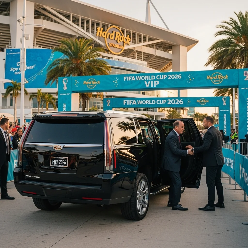 Levi’s Stadium Charlie’s Chauffeur Services For The FIFA World Cup 2026.